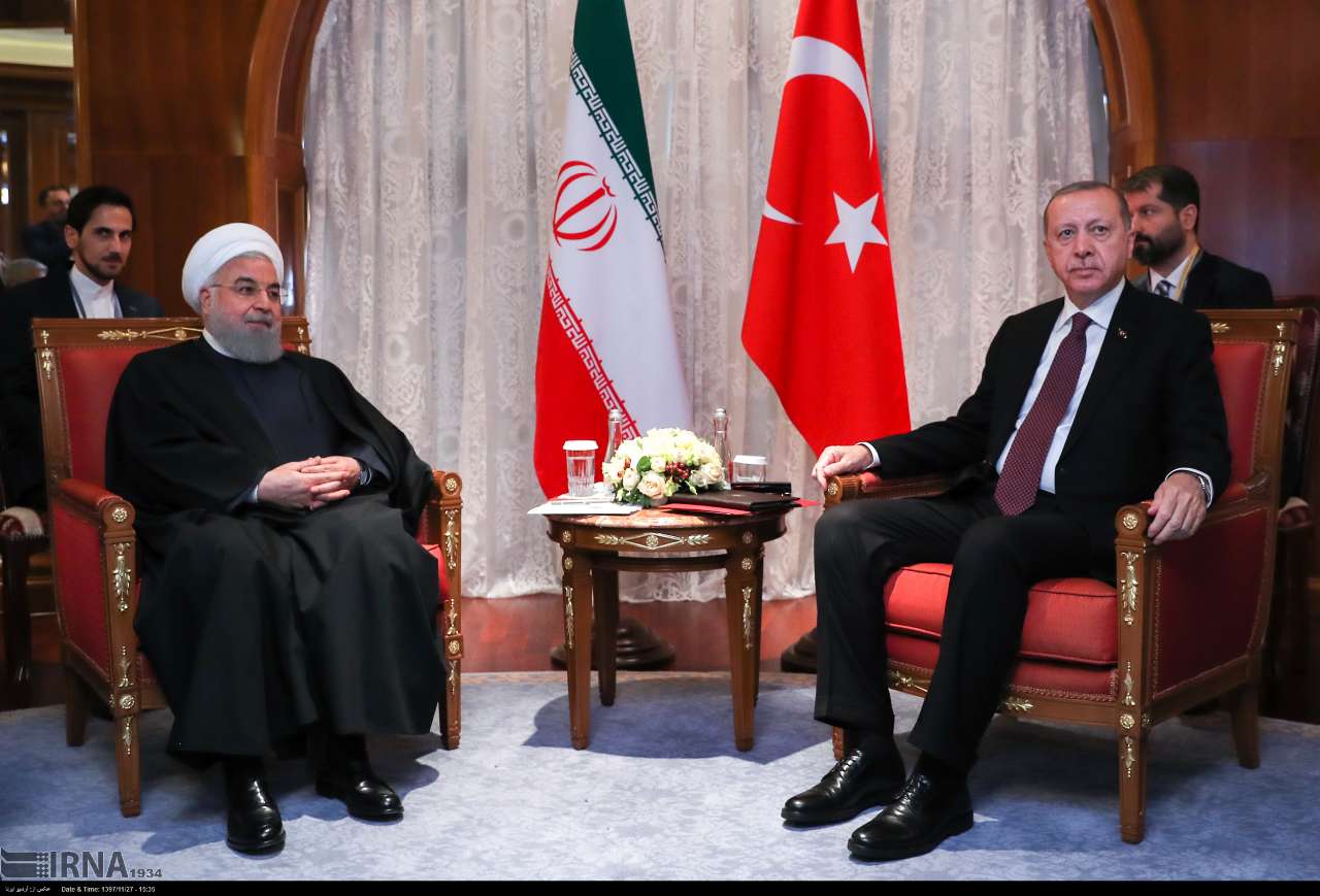 Hassan Rouhani trifft seinen türkischen Amtskollegen Hassan Rouhani trifft seinen türkischen Amtskollegen