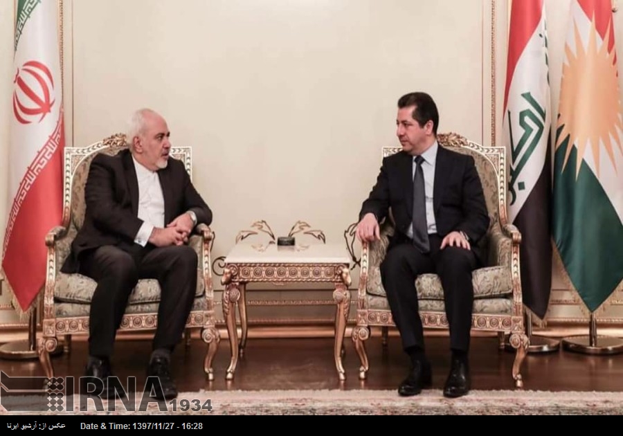 Zarif: İran’ın politikası Irak Kürt Bölgesi ile ilişkilerini geliştirmek yönündedir Zarif: İran’ın politikası Irak Kürt Bölgesi ile ilişkilerini geliştirmek yönündedir