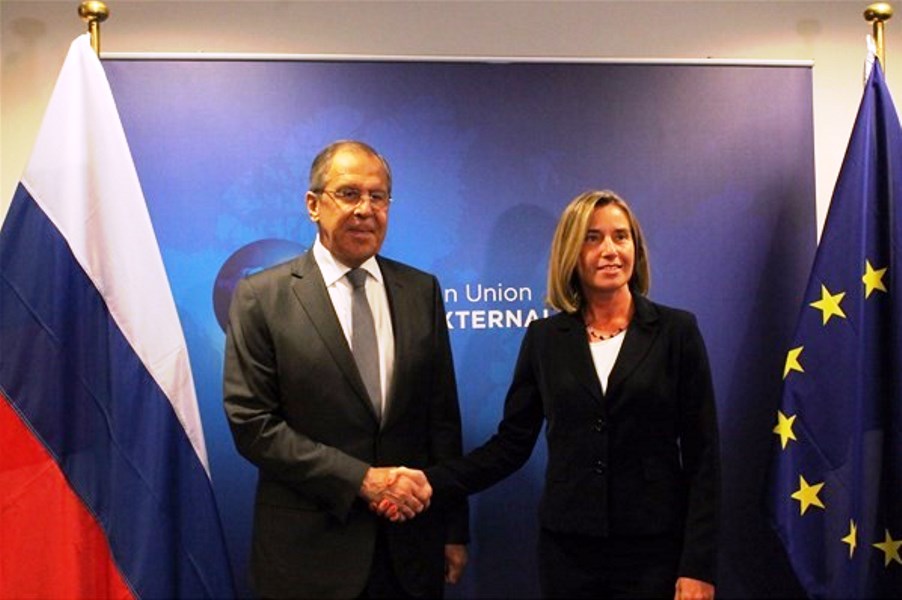 Lavrov, Mogherini discuss JCPOA in Munich Lavrov, Mogherini discuss JCPOA in Munich