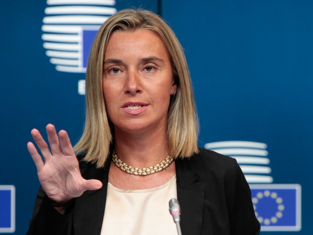 Mogherini: Wir werden Irans Atomabkommen trotz Druck weiterhin unterstützen Mogherini: Wir werden Irans Atomabkommen trotz Druck weiterhin unterstützen