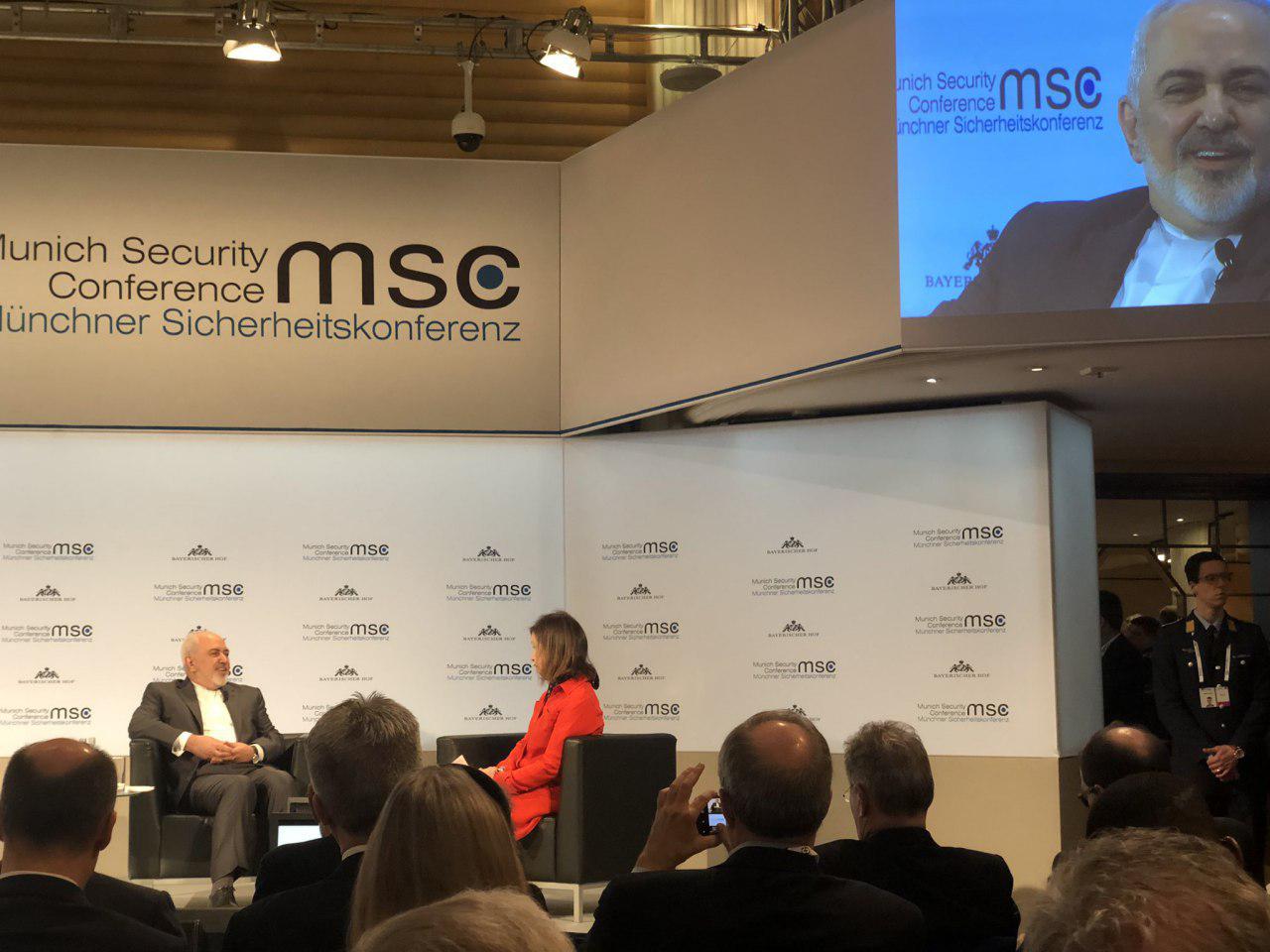 Zarif defends Iran missile program in Munich security confab Zarif defends Iran missile program in Munich security confab