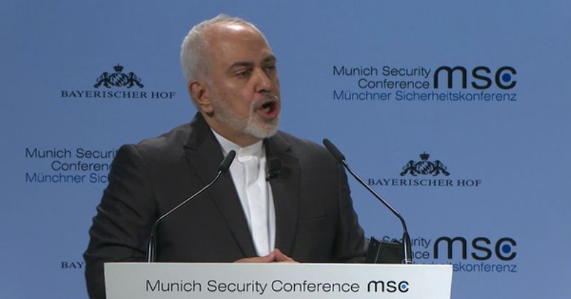 Zarif urges Europe to 'get wet' against US unilateralism Zarif urges Europe to 'get wet' against US unilateralism