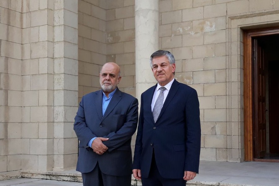 New Iraqi ambassador meets Iranian counterpart New Iraqi ambassador meets Iranian counterpart