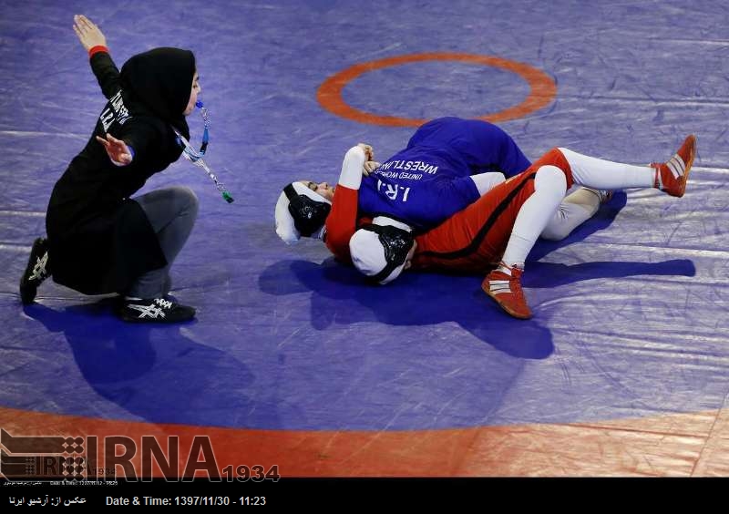El equipo femenino iraní de Lucha Clásica viajará a Iraq El equipo femenino iraní de Lucha Clásica viajará a Iraq