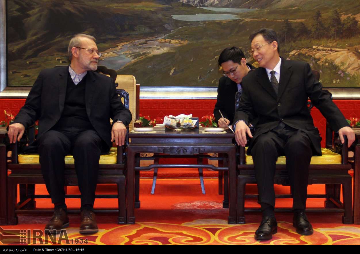 Irans Parlamentspräsident reist nach China Irans Parlamentspräsident reist nach China