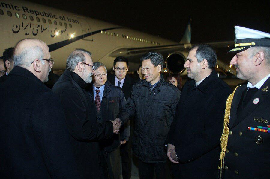 Iran's Parliament speaker in China for talks Iran's Parliament speaker in China for talks