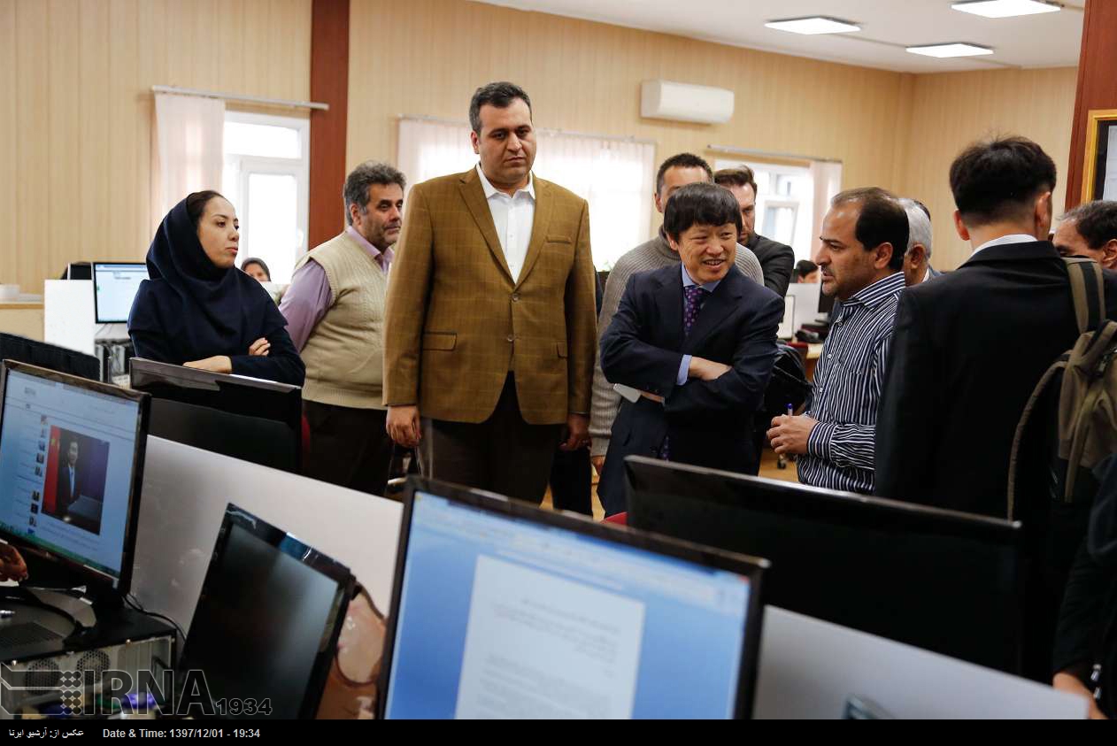 Chinesische Mediendelegation besucht IRNA Chinesische Mediendelegation besucht IRNA