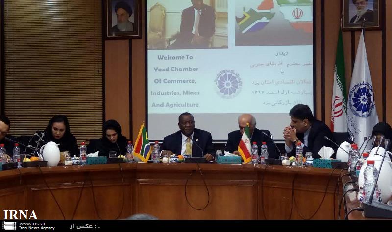 Iran’s trade exchanges should go beyond Europe: S. African envoy Iran’s trade exchanges should go beyond Europe: S. African envoy