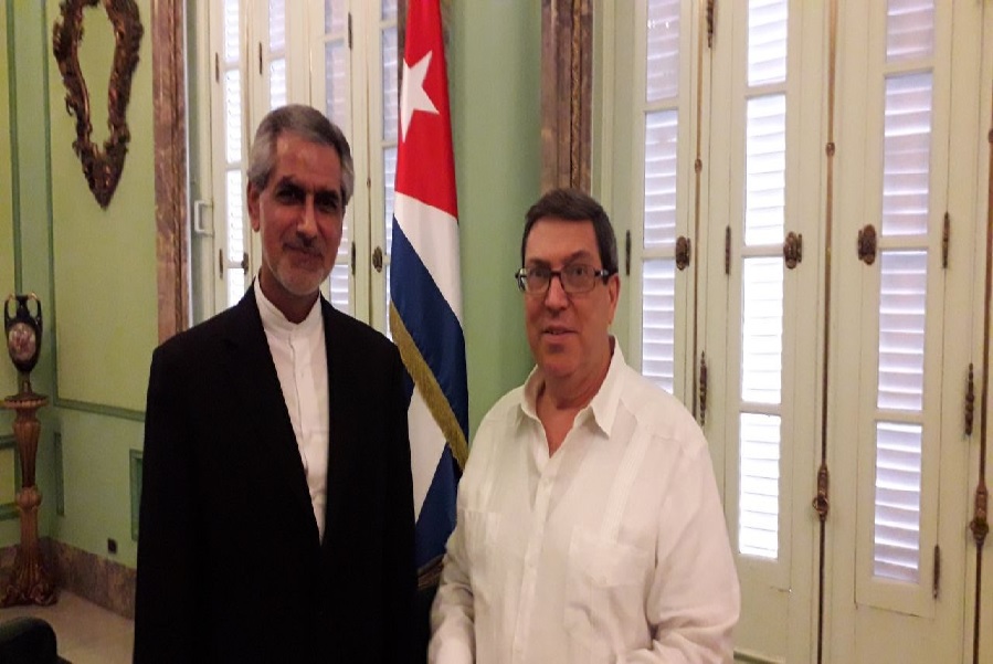 Iran Ambassador meets, confers with Cuban FM Iran Ambassador meets, confers with Cuban FM