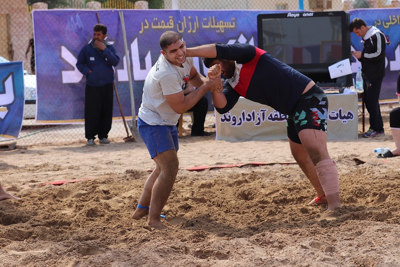 مسابقات انتخابي تيم ملي كشتي ساحلي در آبادان برگزار شد