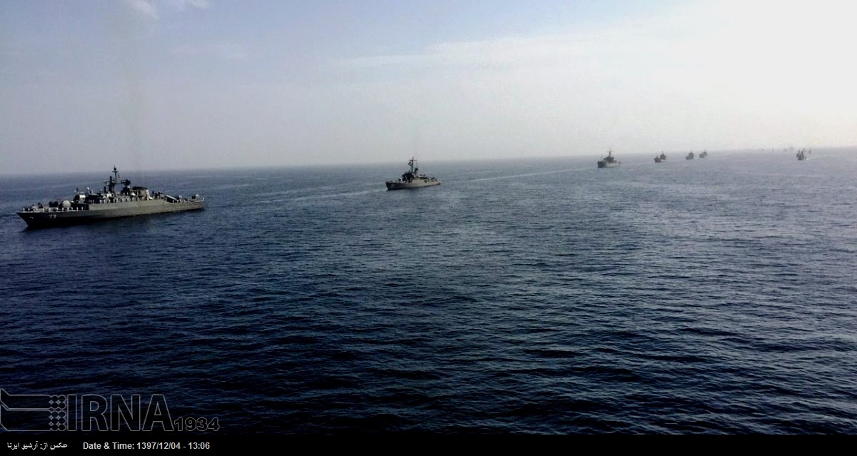 Irán emplea por primera vez los buques de la Armada “Sahand” y “Fateh” en las maniobras Velayat-97 Irán emplea por primera vez los buques de la Armada “Sahand” y “Fateh” en las maniobras Velayat-97