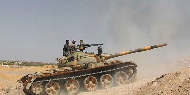 Syrian army kills terrorists, destroys vehicles in Hama Syrian army kills terrorists, destroys vehicles in Hama