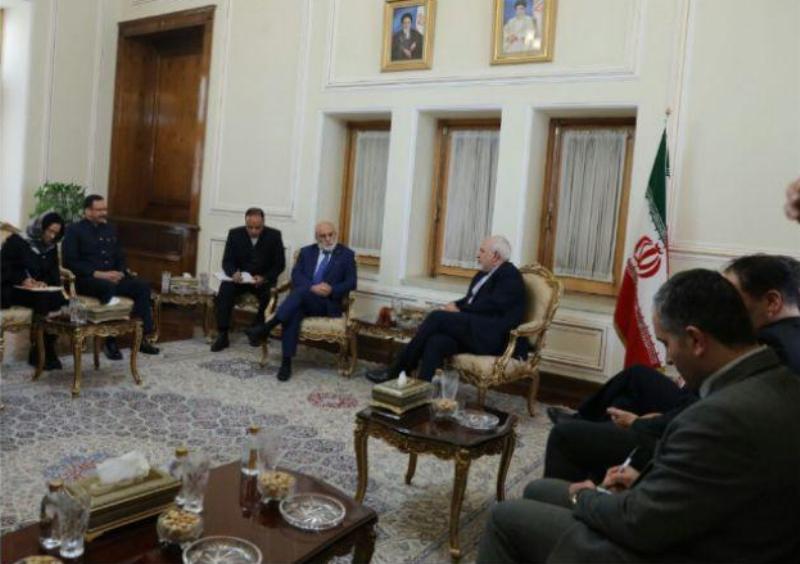 Zarif receives Venezuelan deputy FM Zarif receives Venezuelan deputy FM