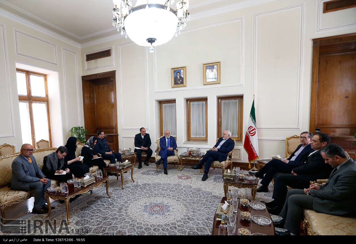 Stellvertretender Außenminister Venezuelas trifft Zarif Stellvertretender Außenminister Venezuelas trifft Zarif