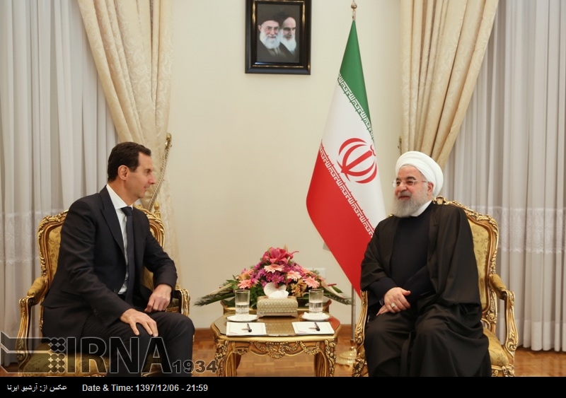 Ruhani: Tahran ve Şam ilişkileri kardeşlik ve birlik üzerinedir Ruhani: Tahran ve Şam ilişkileri kardeşlik ve birlik üzerinedir