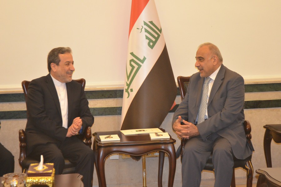 Iranian senior diplomat confers with Iraqi PM on bilateral issues Iranian senior diplomat confers with Iraqi PM on bilateral issues