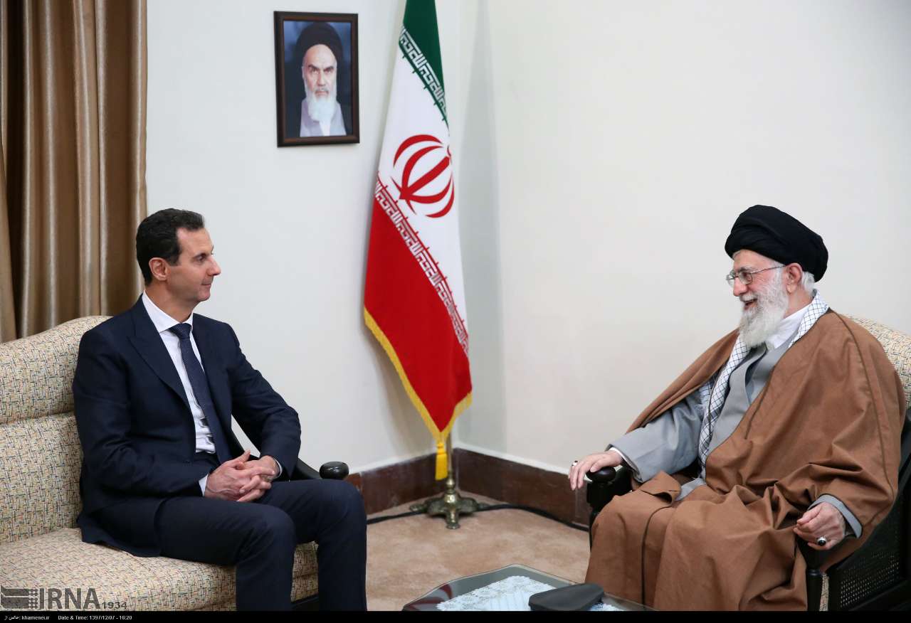 Ayatollah Khameni empfängt Bashar Al-Assad in Teheran Ayatollah Khameni empfängt Bashar Al-Assad in Teheran