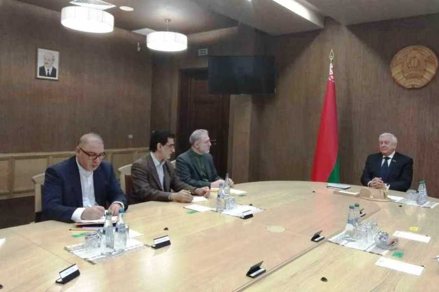Iran calls for developing relations with Belarus Iran calls for developing relations with Belarus