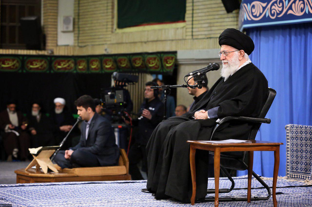 Iran Leader receives religious eulogists Iran Leader receives religious eulogists