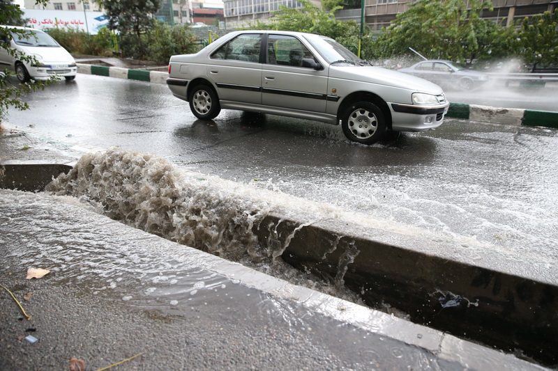 آبگرفتگي معابر در مناطق جنوبي كشور