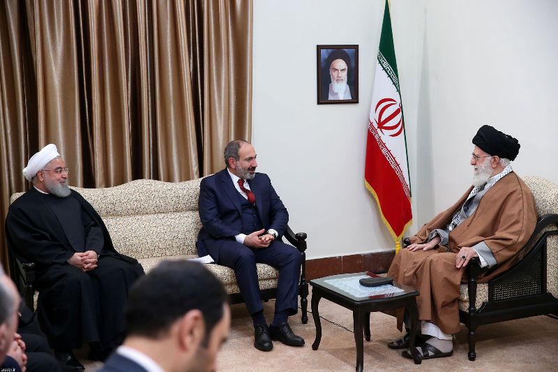 Iran Leader receives Armenian PM Iran Leader receives Armenian PM