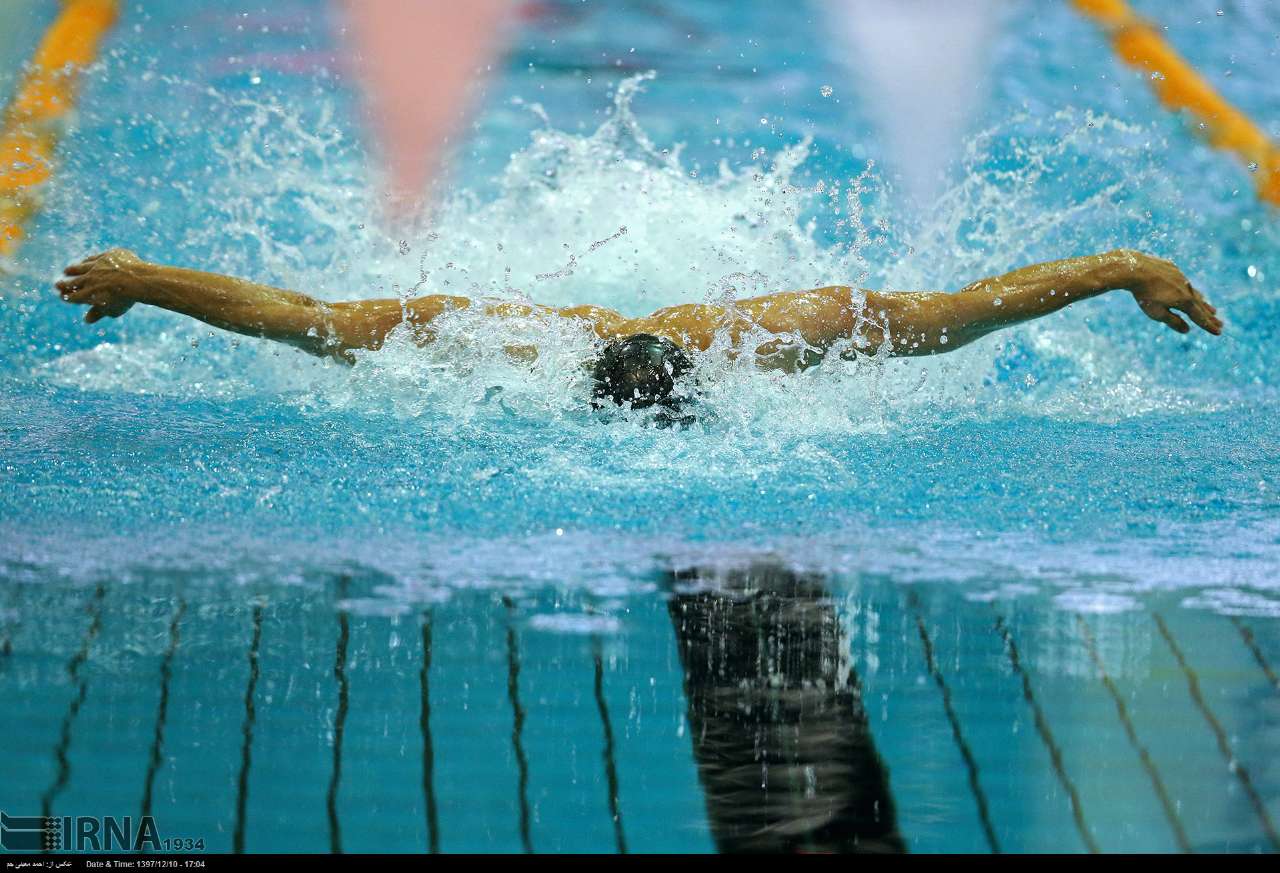قهرمانان مسابقات شنا در همدان معرفی شدند
