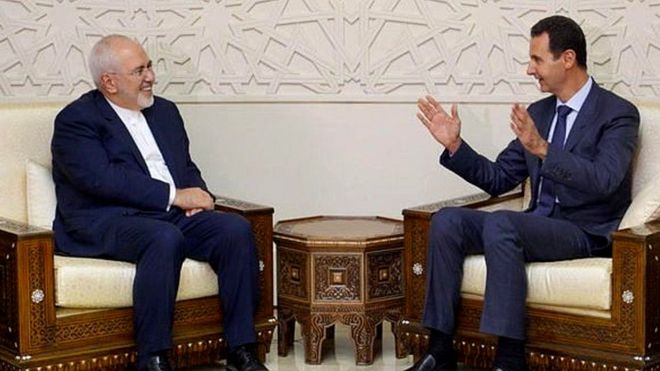 Zarif trifft Bashar Al-Assad in Damaskus in naher Zukunft Zarif trifft Bashar Al-Assad in Damaskus in naher Zukunft