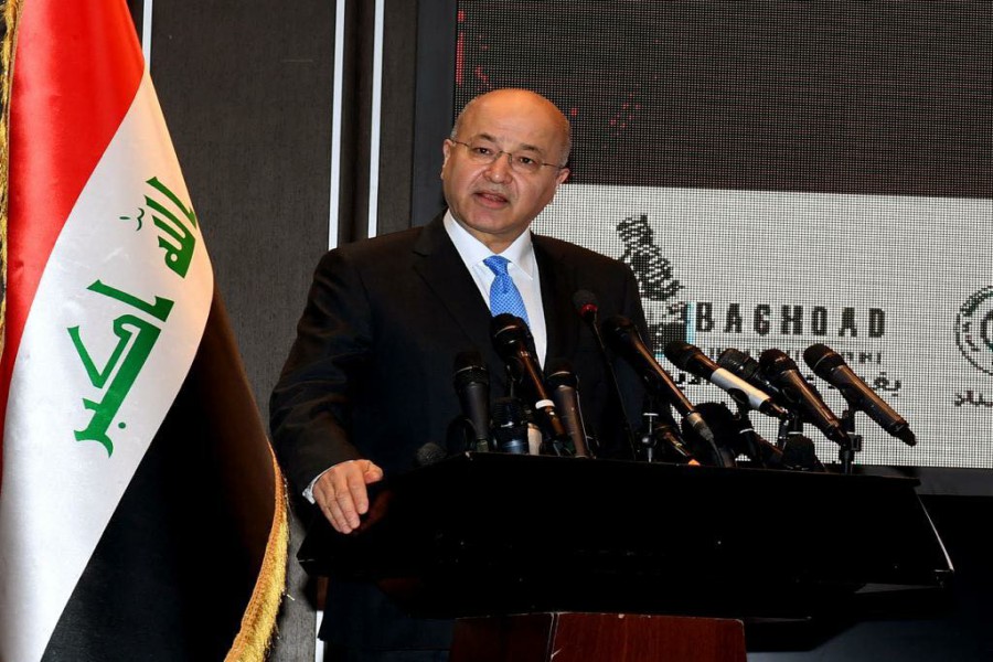 Irakischer Präsident betont die bedeutung des Rouhanis Besuch im Irak Irakischer Präsident betont die bedeutung des Rouhanis Besuch im Irak