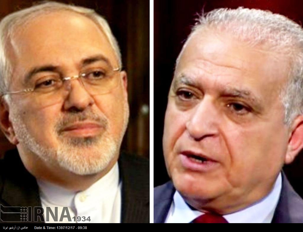Zarif, Irak Dışişleri Bakanı ile görüştü Zarif, Irak Dışişleri Bakanı ile görüştü