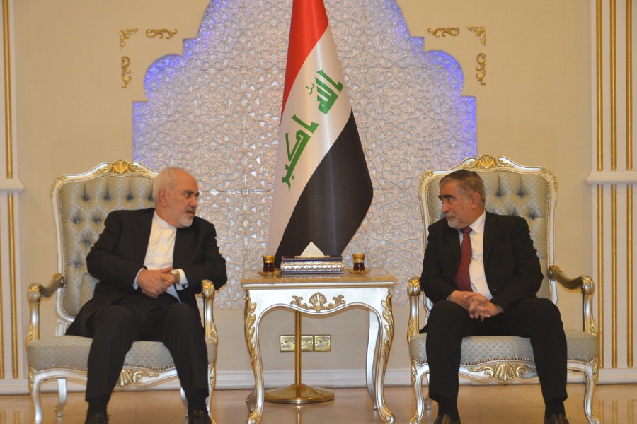 Iran FM Zarif arrives in Baghdad Iran FM Zarif arrives in Baghdad