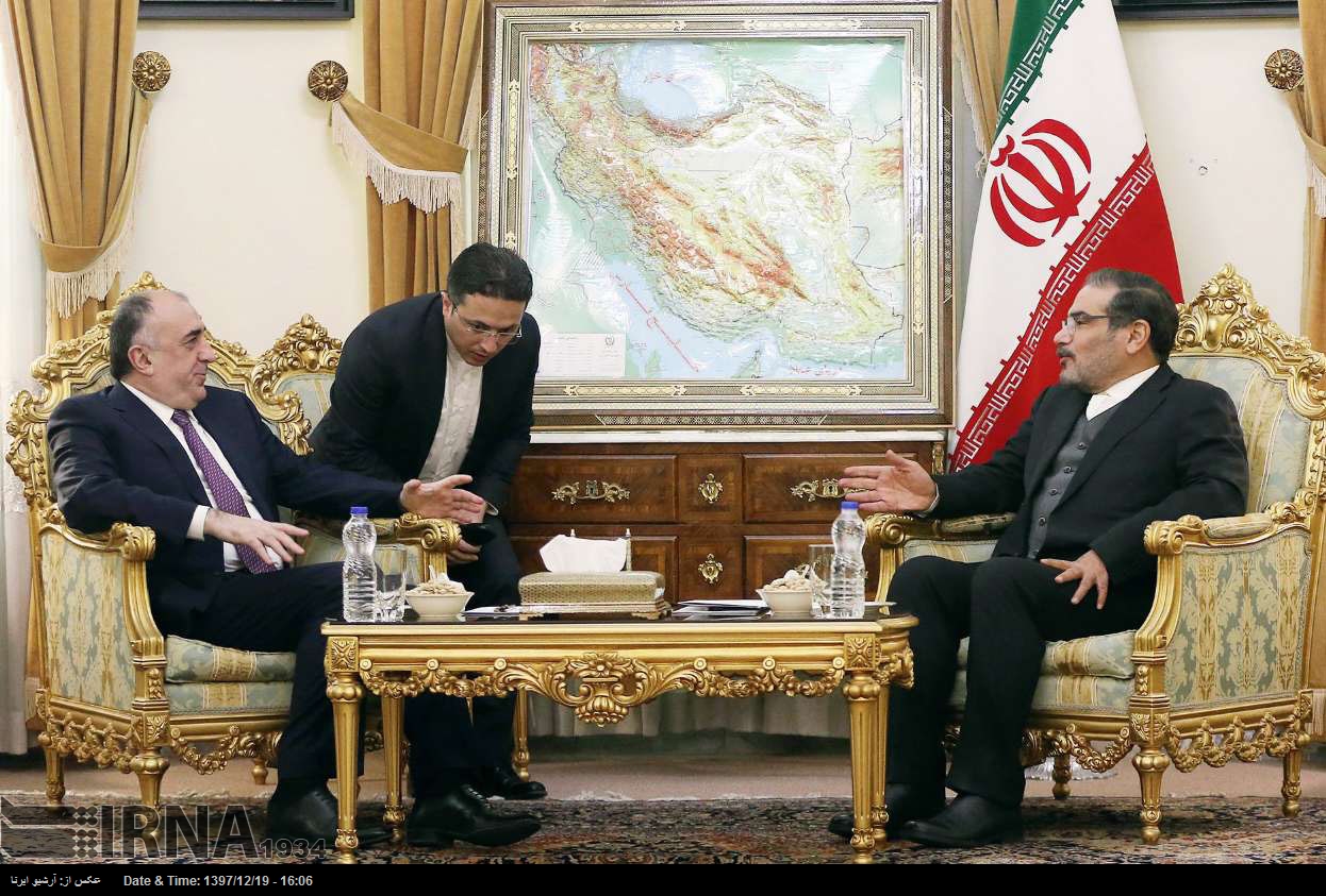 Außenminister Aserbaidschans trifft Shamkhani Außenminister Aserbaidschans trifft Shamkhani