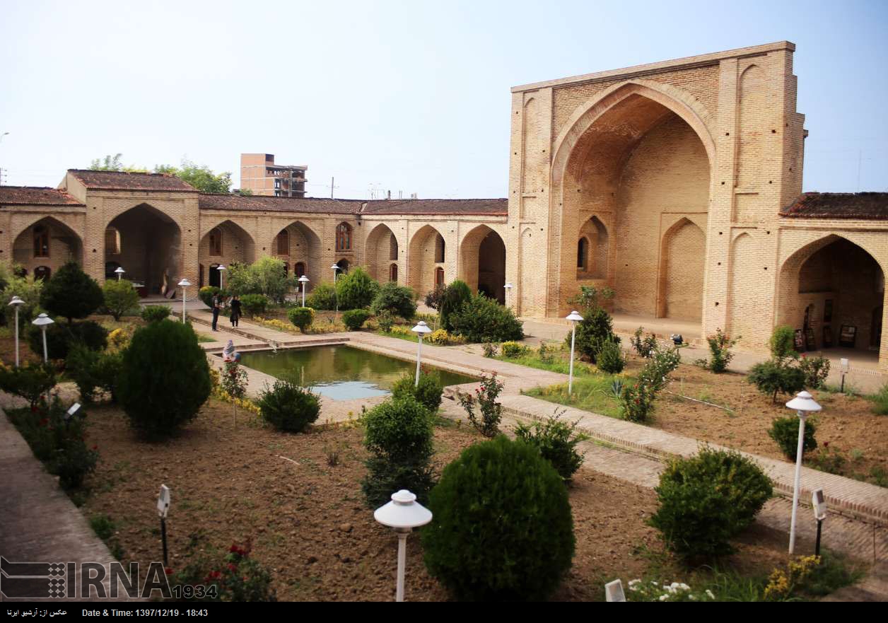 Farahabad Jameh Mosque of Sari in northern Iran