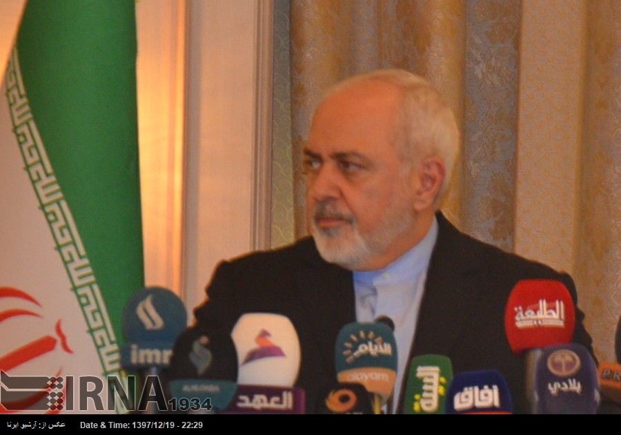 Zarif: İran hiçbir komşusu ile gerginlik istememektedir Zarif: İran hiçbir komşusu ile gerginlik istememektedir