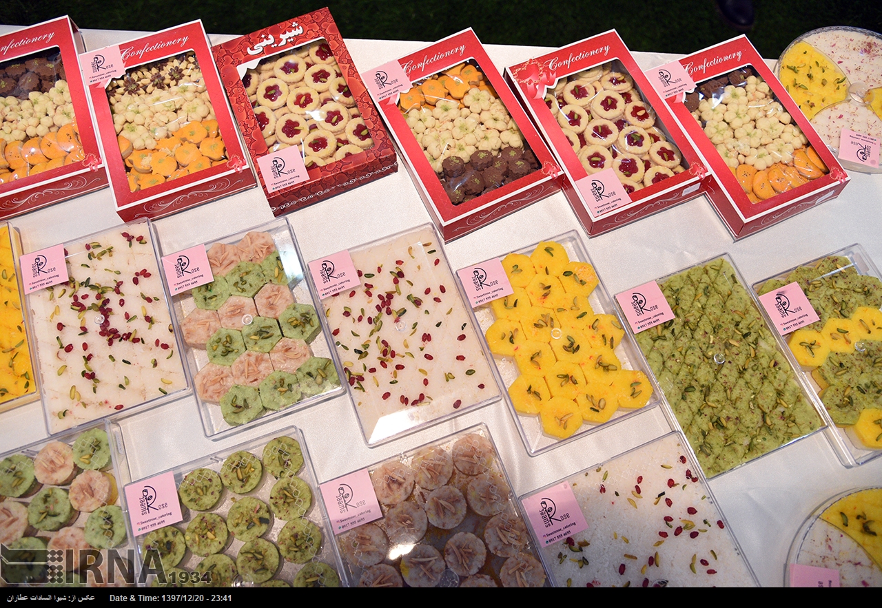 ۵۰ غرفه شکلات و صنایع غذایی در نمایشگاه بین‌المللی کردستان برپا شده است