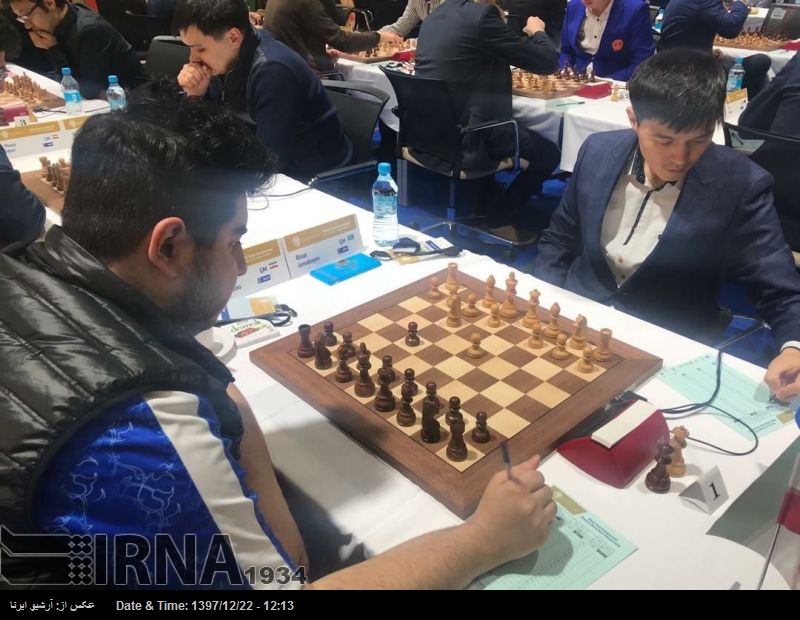 Сборная Ирана обыграла Казахстан на чемпионате мира по шахматам Сборная Ирана обыграла Казахстан на чемпионате мира по шахматам