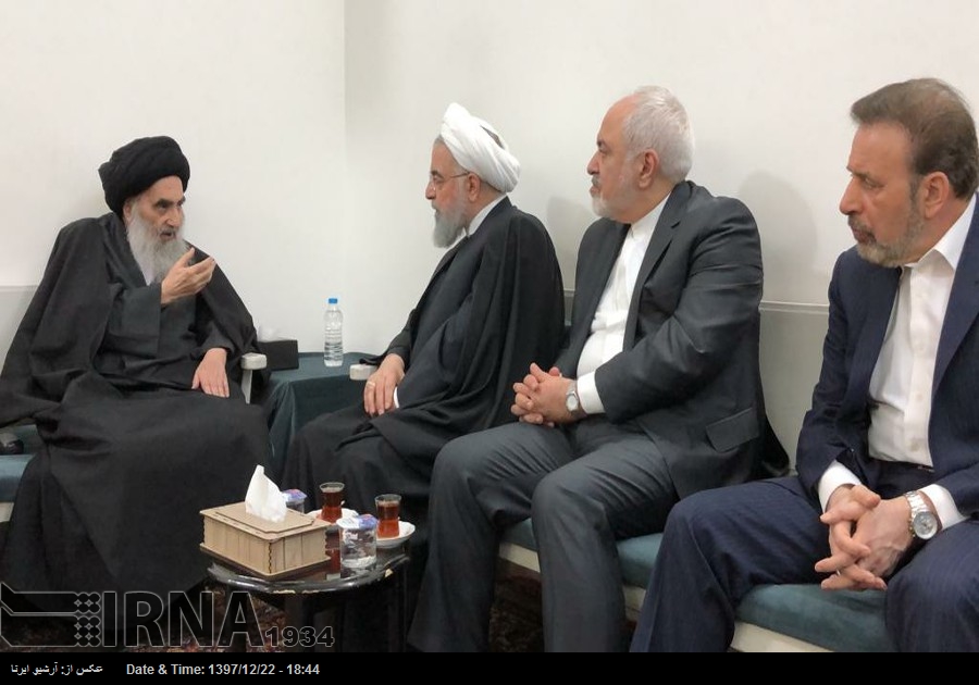 Ayetullah Sistani, komşular arasında ilişkilerin güçlenmesinden memnuniyet duyduğunu bildirdi Ayetullah Sistani, komşular arasında ilişkilerin güçlenmesinden memnuniyet duyduğunu bildirdi
