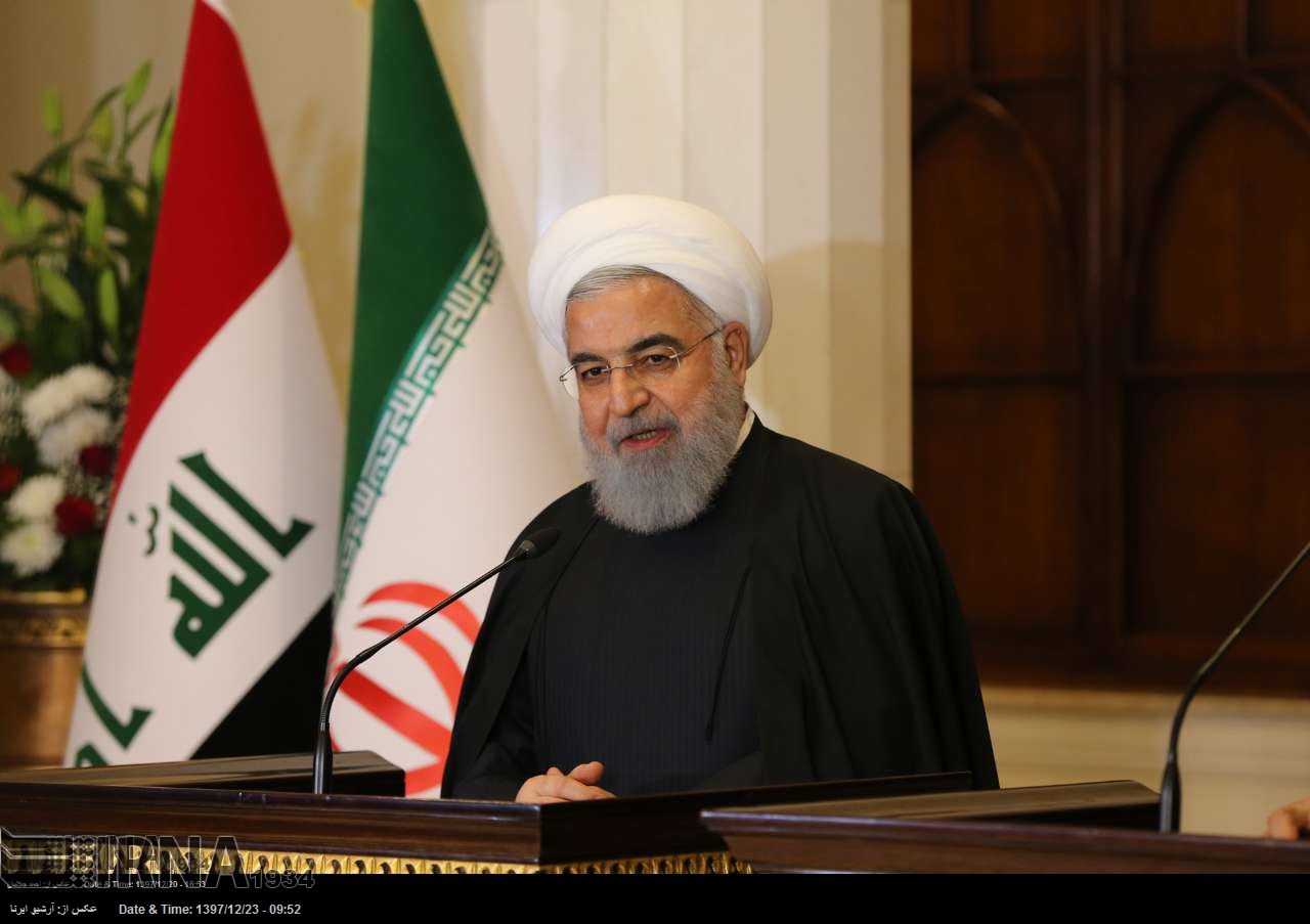 Ruhani: Irak ziyareti iki ülke ilişkilerinde dönüm noktasıdır Ruhani: Irak ziyareti iki ülke ilişkilerinde dönüm noktasıdır
