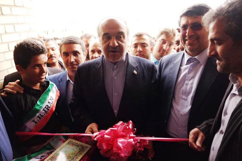 2 طرح ورزشی با حضور وزیر ورزش و جوانان در اراك بهره برداری شد 2 طرح ورزشی با حضور وزیر ورزش و جوانان در اراك بهره برداری شد