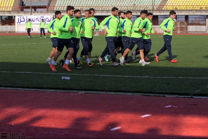آخرين تمرين سپيدرود قبل از مصاف با پرسپوليس انجام شد آخرين تمرين سپيدرود قبل از مصاف با پرسپوليس انجام شد