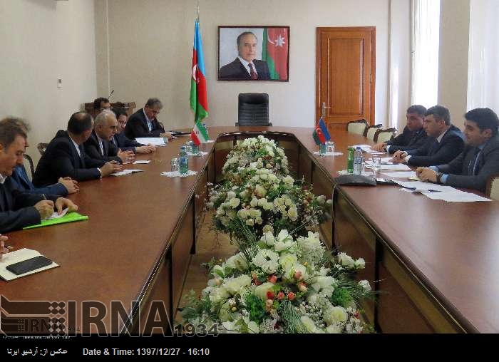 Bakü'de düzenlenen İran-Azerbaycan Ticaret ve Yatırım Toplantısı'ndan görüntüler