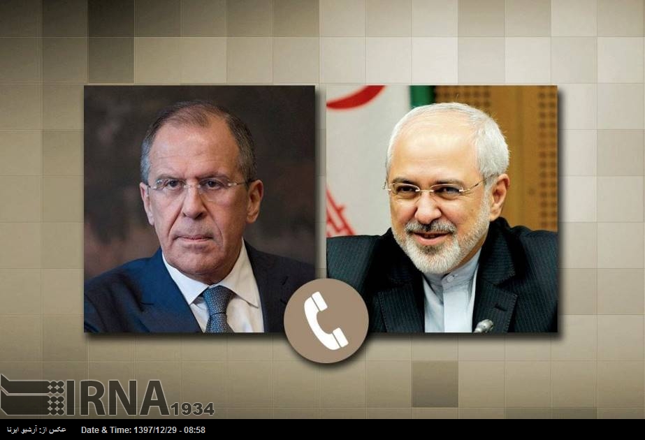 Zarif ve Lavrov, Venezuela konusunu inceledi Zarif ve Lavrov, Venezuela konusunu inceledi