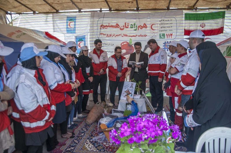 طرح امداد نوروزي هلال احمر در محور آستارا-اردبيل آغاز شد طرح امداد نوروزي هلال احمر در محور آستارا-اردبيل آغاز شد