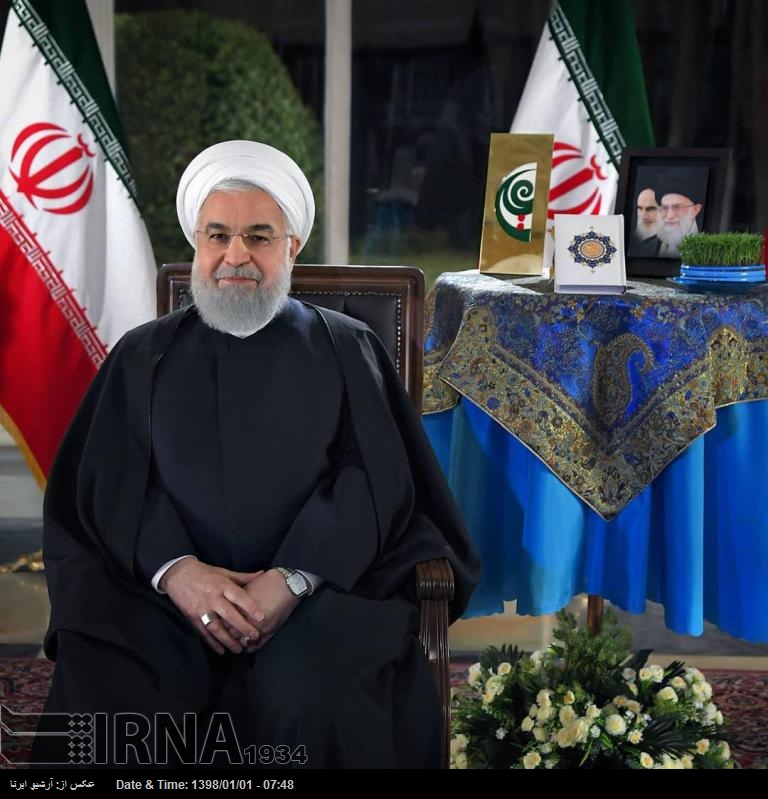 Ruhani: Yeni yıl tüm komşularla dostluk yılı olacaktır Ruhani: Yeni yıl tüm komşularla dostluk yılı olacaktır