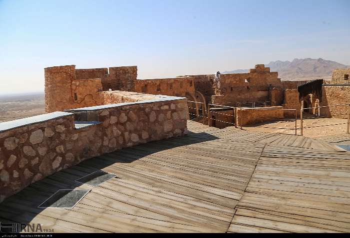 جلوه شکوه نظامی ایران باستان در قلعه "جلال‌الدین"
