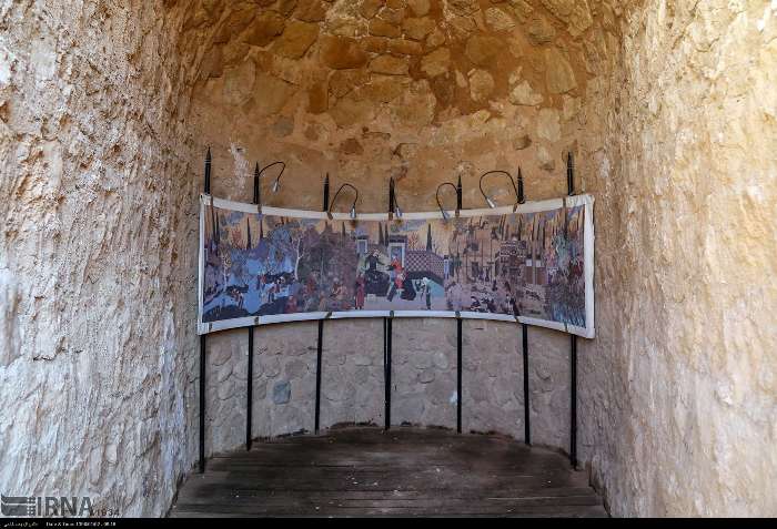 اُبهت نظامی ایران باستان در قاب قلعه «جلال الدین»