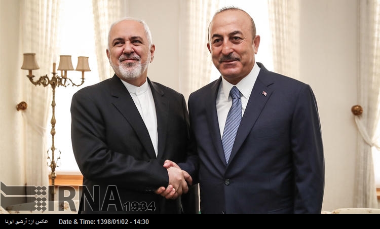Zarif ve Çavuşoğlu, İstanbul’da görüştü Zarif ve Çavuşoğlu, İstanbul’da görüştü