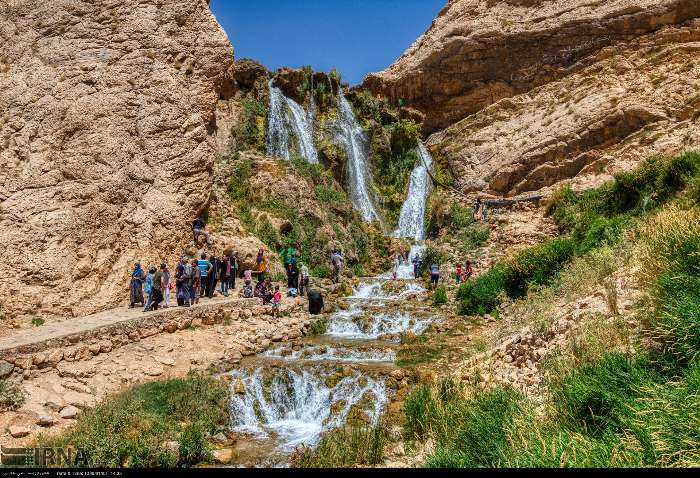 زیبایی آبشارهای رام نشدنی چهارمحال و بختیاری پس از باران