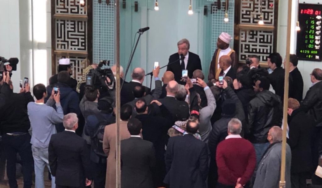 دبیركل سازمان ملل:باید علیه تنفر مسلمان ستیز متحد شویم دبیركل سازمان ملل:باید علیه تنفر مسلمان ستیز متحد شویم