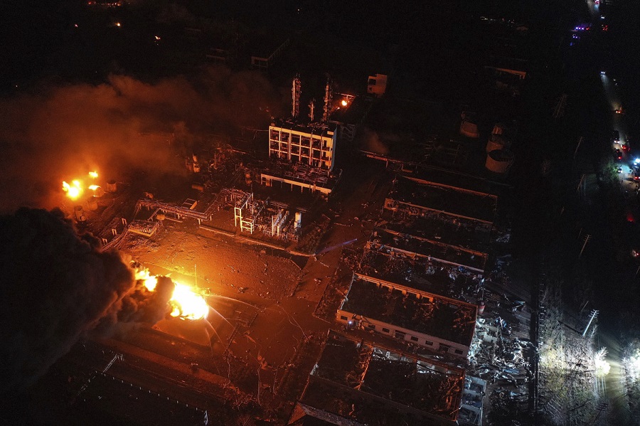 Explosion in Chemie-Fabrik in China: Iran sympathisiert mit China Explosion in Chemie-Fabrik in China: Iran sympathisiert mit China