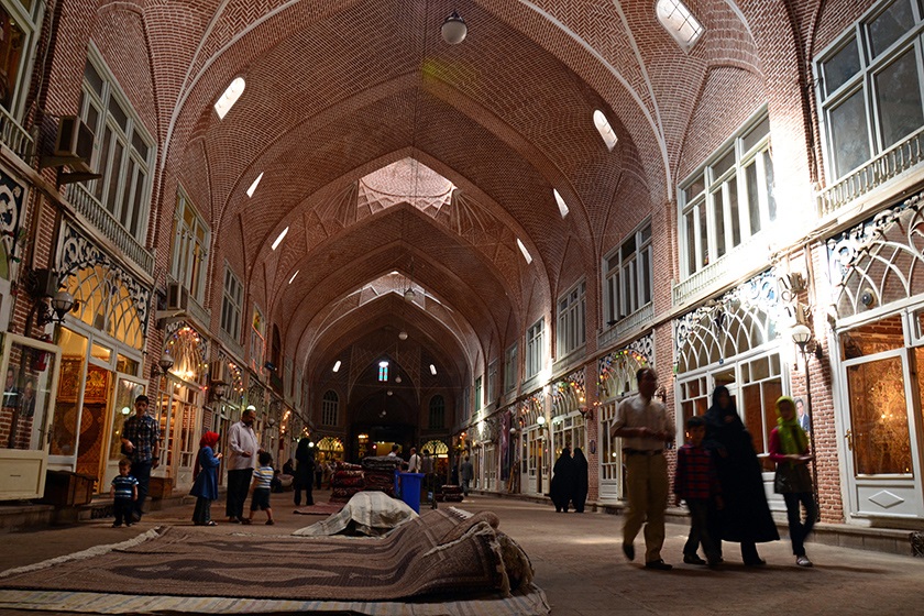 بازار تاریخی تبریز یادگاری پویا از تجارت روزگاران قدیم